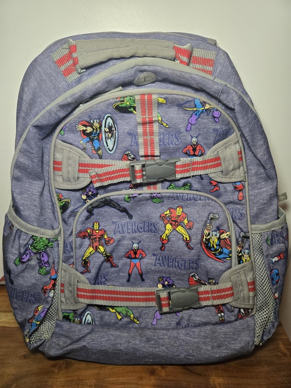 Pottery Barn Kids Mackenzie Marvel Spider-Man Small Backpack Glow-in-the-Dark